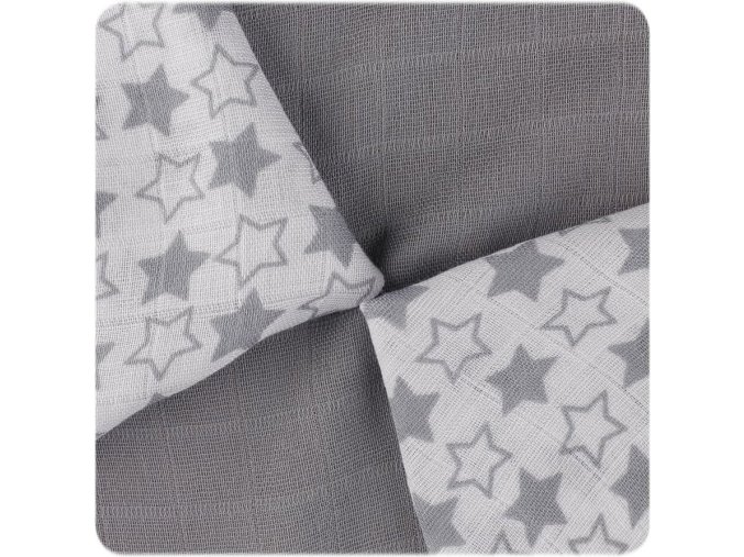 xkko bmb 30x30 little stars silver mix m