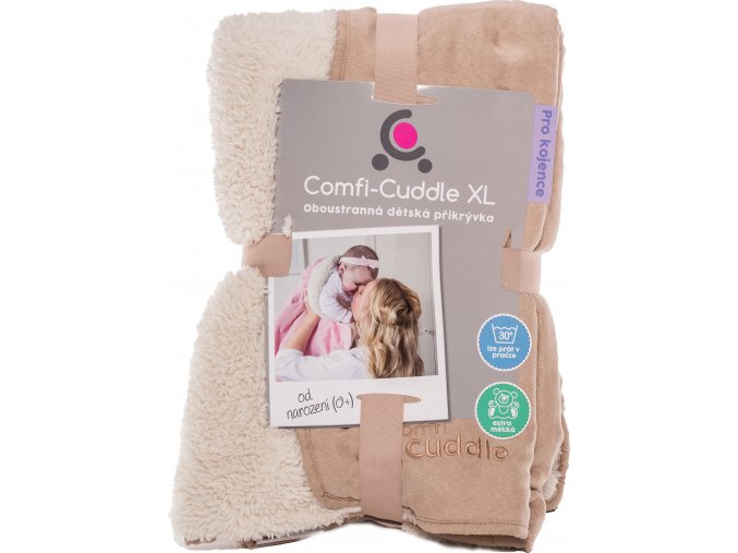CUDDLECO Dětská deka Comfi-Cuddle 140x100cm (Varianta Mink)