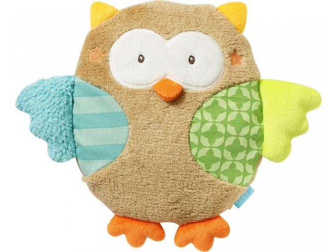 BABY FEHN Nahřívací polštářek sova,  Sova (Varianta Forest)