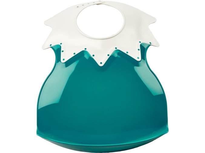 THERMOBABY Plastový bryndák s límcem (Varianta Sandy Brown)