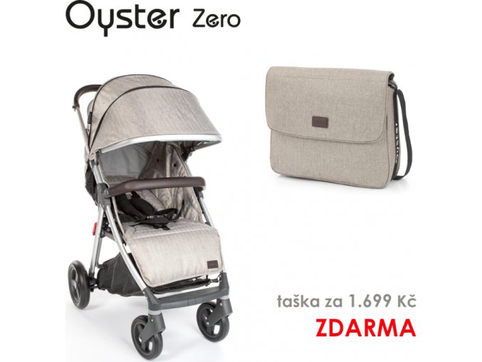 BabyStyle Oyster Zero kočárek Pebble 2019 + taška ZDARMA