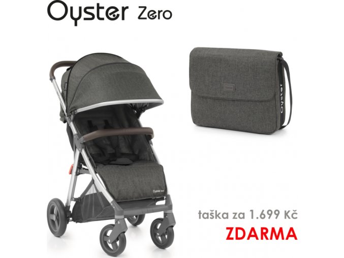 BabyStyle Oyster Zero kočárek Pepper 2019 + taška ZDARMA