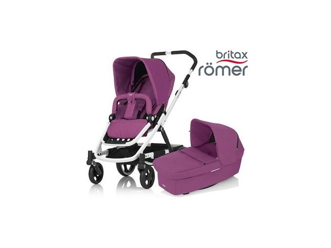 Britax kombinovaný kočárek Go Cool Berry