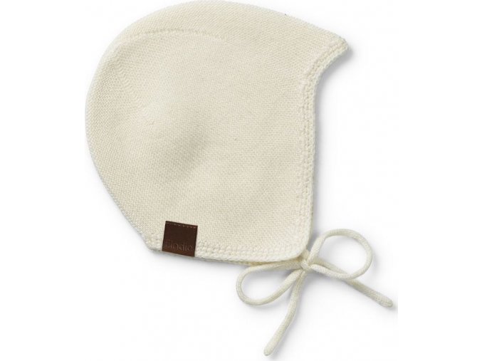 Elodie Details zimní čepice se zavazováním Vanilla White