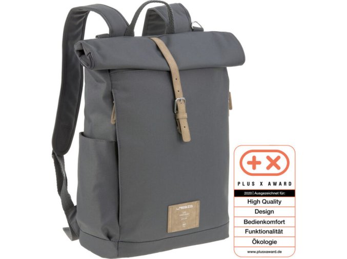 LÄSSIG FAMILY LÄSSIG Green Label Rolltop Backpack anthracite (Varianta LÄSSIG Green Label Rolltop Backpack anthracite)