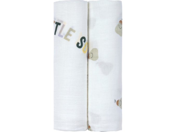 Lässig 4babies Swaddle Heav. Soft 120x120 Gard. Explo. boys