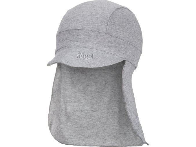 Little Angel kšiltovka tenká pirát Outlast® - šedý melír (Velikost 3 | 42-44 cm)