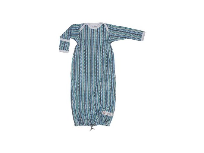 LODGER Hopper Newborn Stripe Xandu Dusty Turquoise vel. 50/62