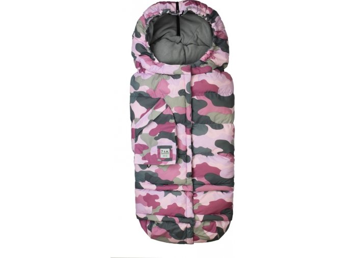 7AM Enfant Blanket 212 Evolution fusak Camo Pink