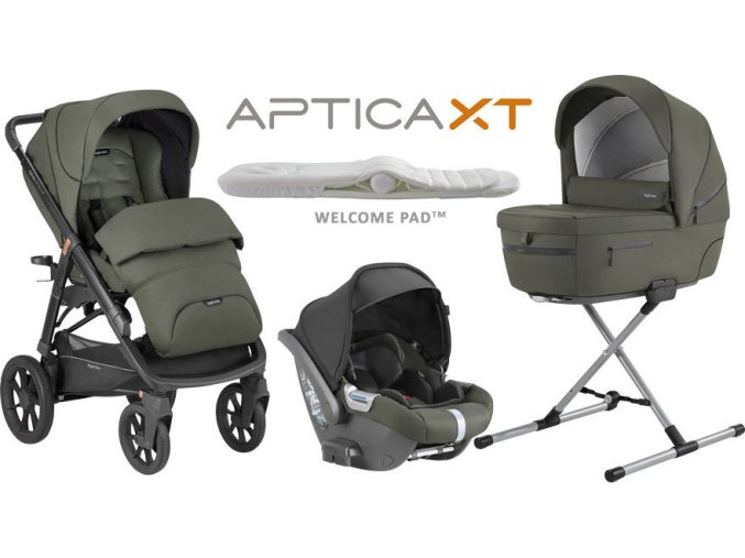 Inglesina Aptica  XT Darwin systém 4v1 2020 SEQUOIA Green