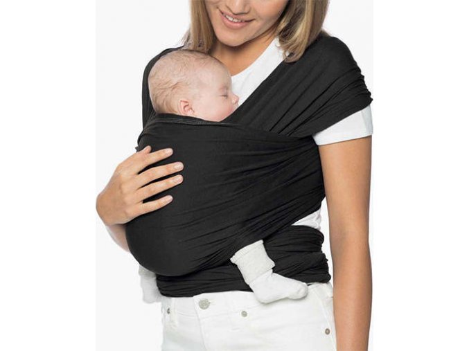 Ergobaby ŠÁTEK/Aura Wrap - Pure Black