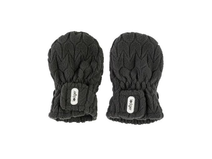 LODGER Mittens Empire Fleece Pigeon 6 - 12 měsíců