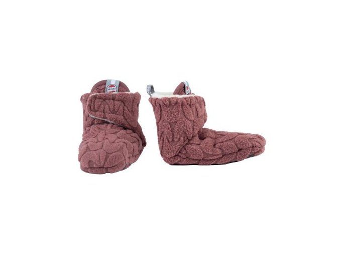 LODGER Slipper Fleece Empire Rosewood 6 - 12 měsíců