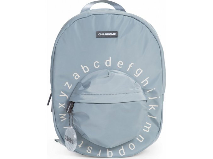 Childhome Dětský batoh Kids School Backpack Grey Off White