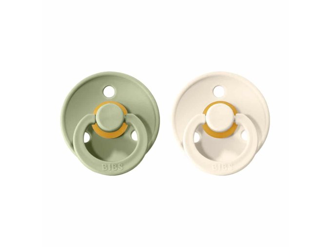 BIBS Colour Dudlíky z Přírodního kaučuku 2ks vel.3
