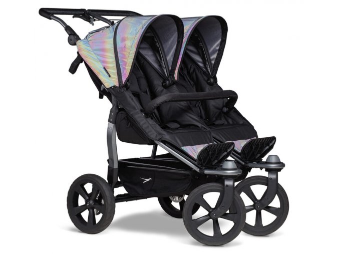 TFK Duo stroller - air chamber wheel glow in the dark 2022