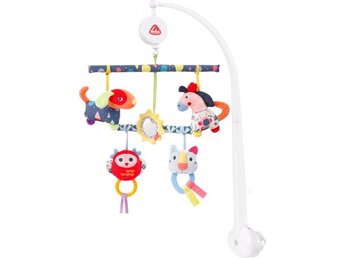 BABY FEHN Aktivity hrací kolotoč (Varianta Color friends)