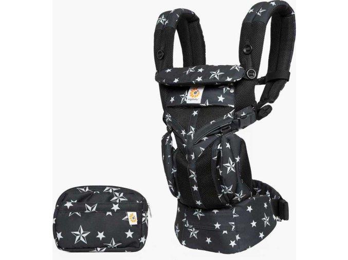 Ergobaby OMNI 360 COOL AIR MESH - Black Stars