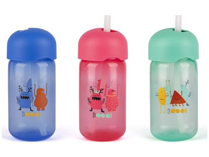 SUAVINEX | Lahvička s brčkem BOOO 340 ml