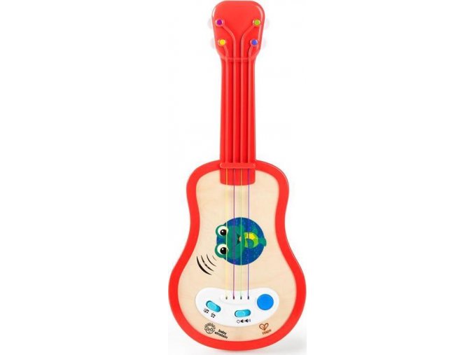 BABY EINSTEIN Hračka dřevěná hudební ukulele Magic Touch HAPE 12m+