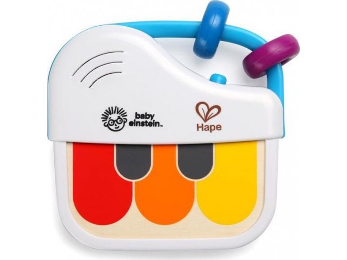 BABY EINSTEIN Hračka dřevěná hudební mini klavír Magic Touch HAPE 3m+