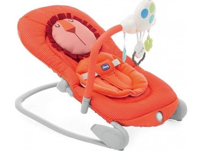 CHICCO CHICCO Houpátko s melodií Ballon - Lion 0 m+, do 18 kg