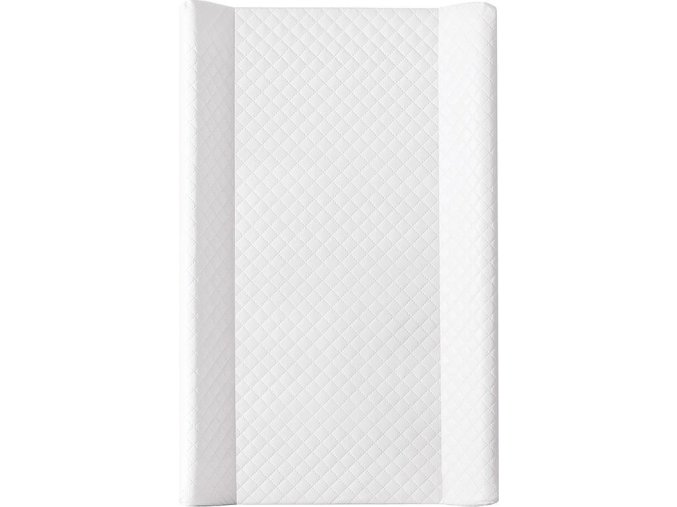 CEBA CEBA Přebalovací podložka tvrdá MDF 80 x 50 cm Caro – bílá