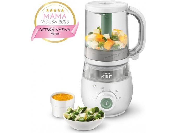 PHILIPS AVENT Philips AVENT Parní hrnec s mixérem 4 v 1 SCF885