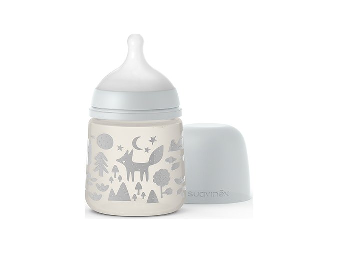 SUAVINEX | KOJENECKÁ LÁHEV 150 ml M FOX - STŘÍBRNÁ