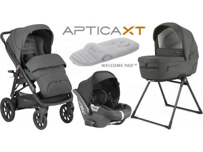 Inglesina Aptica  XT Darwin systém 4v1 2021 Charcoal Grey