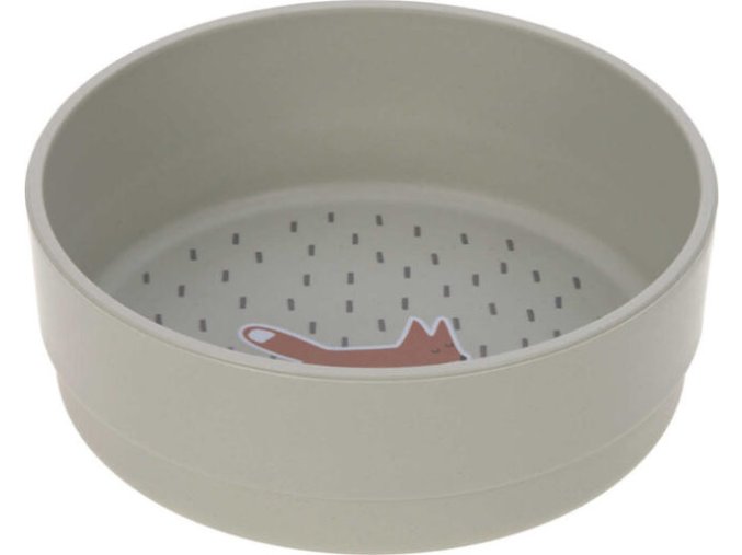 LÄSSIG BABIES LÄSSIG Bowl PP/Cellulose Little Forest fox (Varianta Bowl PP/Cellulose 2024 Garden Explorer)