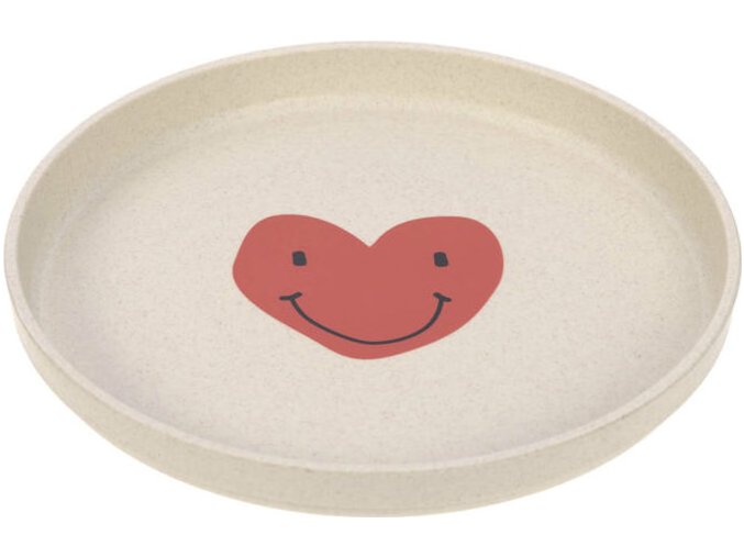 LÄSSIG BABIES LÄSSIG Plate PP/Cellulose Happy Rascals Heart (Varianta Plate PP/Cellulose 2024 Garden Explorer)