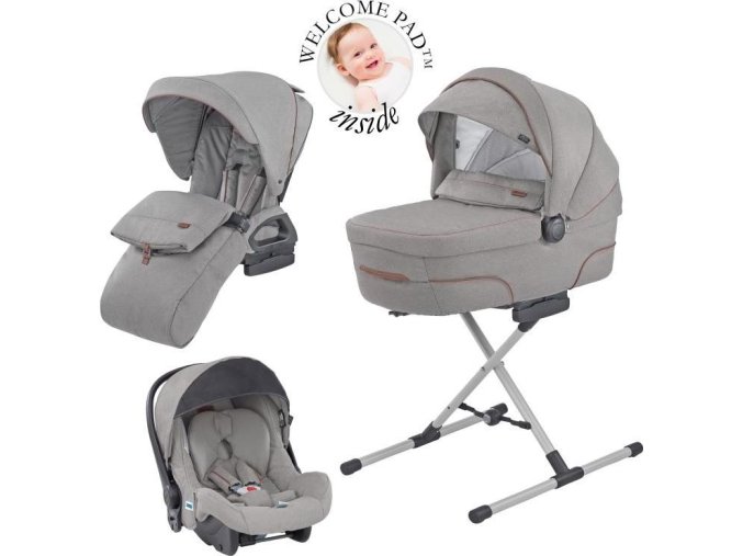 Inglesina Systém Quad Cab 4 v 1 2019 Derby Grey bez podvozku