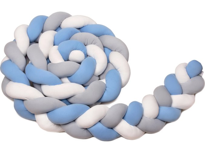 pleteny mantinel white grey blue