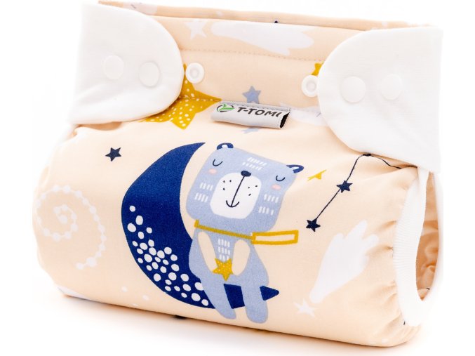 Ortopedické abdukční kalhotky - patentky, night bears (3-6kg)