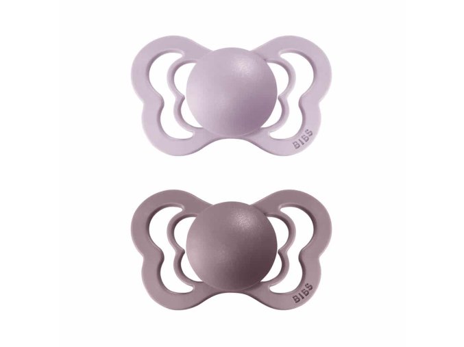 BIBS Couture cumliky z prirodneho kaucukuzo silikonu 2ks DuskyLilacHeather