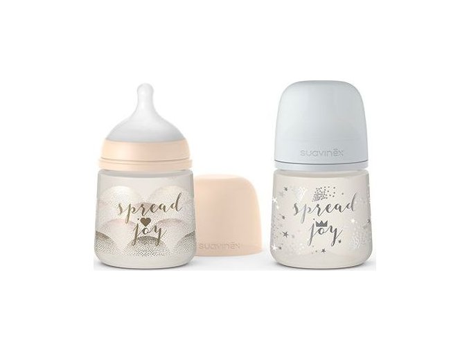 SUAVINEX l Láhev kojenecká JOY 150 ml fyziologická S - SRDCE (Varianta SUAVINEX l Láhev kojenecká JOY 150 ml fyziologická S - SRDCE)
