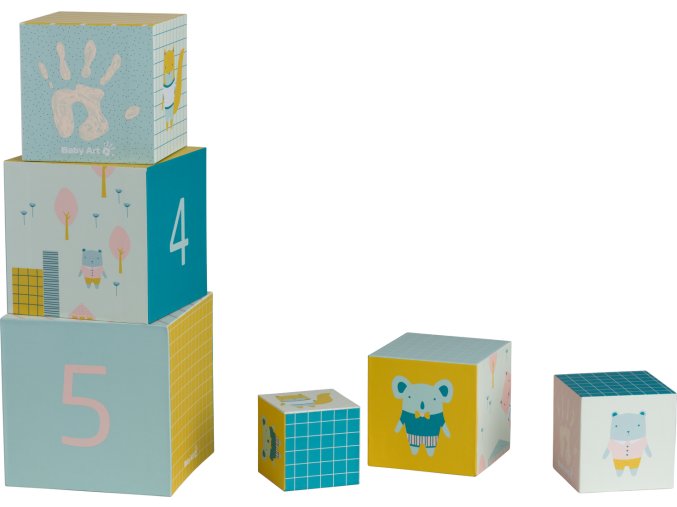 Baby Art Stohovací kostky Activity Cubes