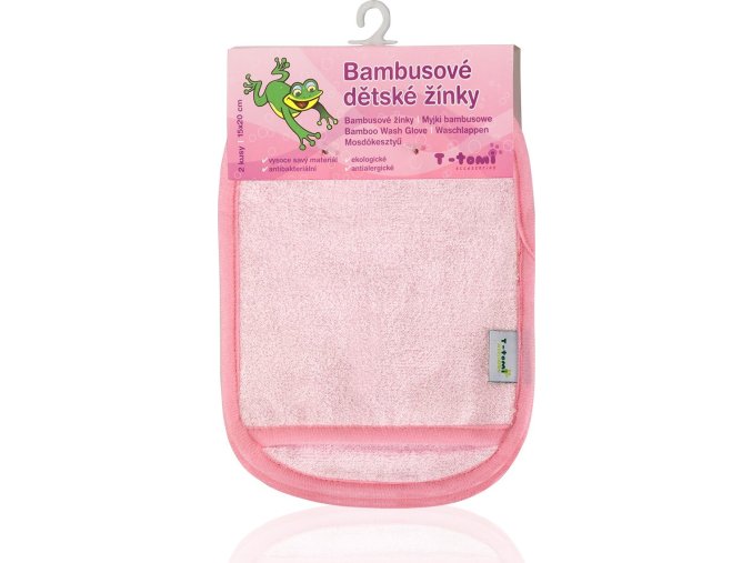 bambusove zinky rukavice pink st