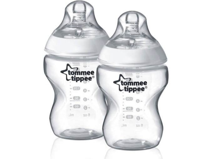 Tommee Tippee Kojenecká láhev C2N, 2ks 260ml, 0+m