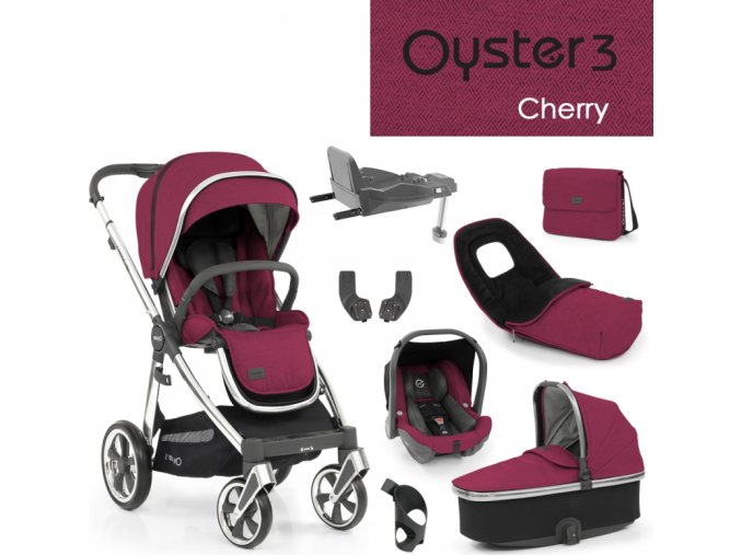 BabyStyle Oyster3 nejlepší set 8 v 1 - Cherry 2022