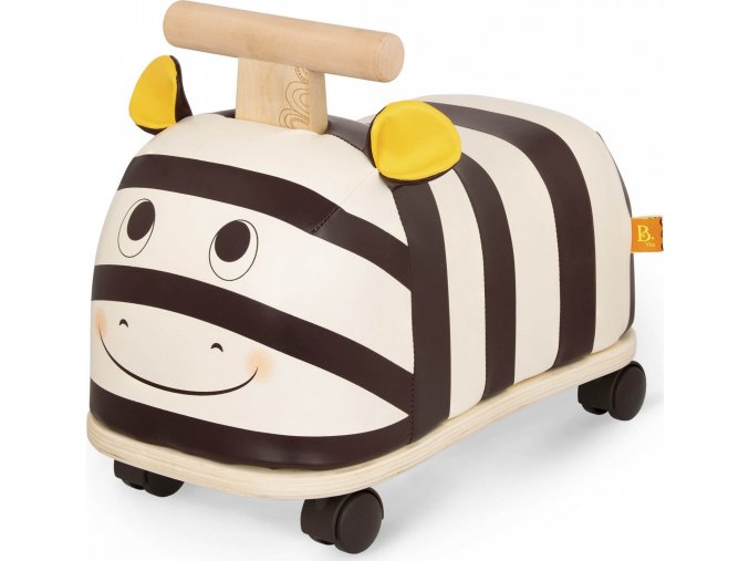 B-Toys Odrážedlo dřevěné Zebra