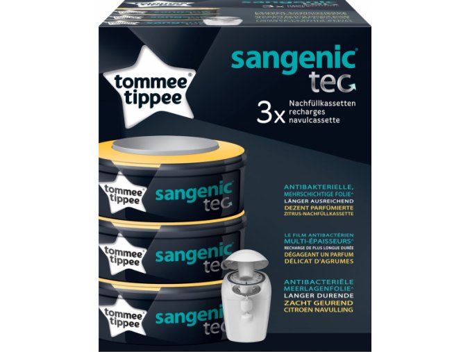 Tommee Tippee Náhradní kazety Sangenic Tec (univerzální), 3ks