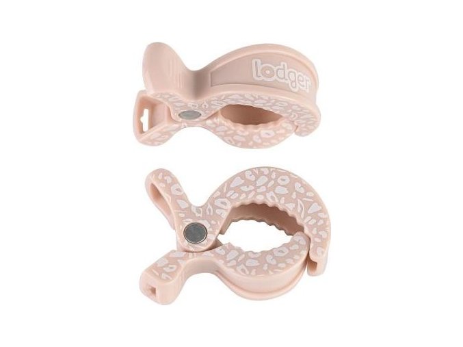 LODGER Swaddle Clip print 2balení Blush-Dot