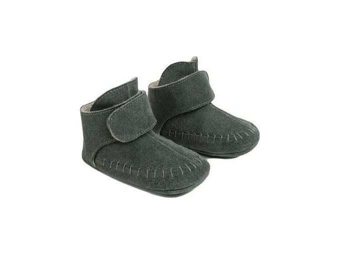 LODGER Walker Moccasin Gunmetal 12 - 15 měsíců