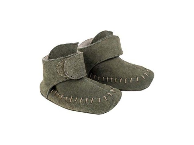 LODGER Walker Moccasin Olivine 6 - 12 měsíců