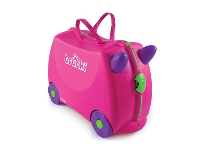 Trunki Kufřík + odrážedlo růžová Trixie