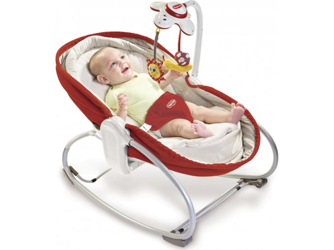 Tiny Love Lehátko 3v1 Rocker Napper červené