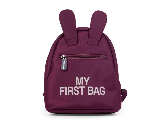 Childhome Dětský batoh My First Bag Aubergine