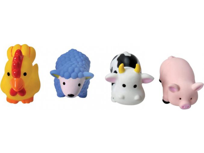 Ludi Hračky do vody zvířátka ze statku 4ks